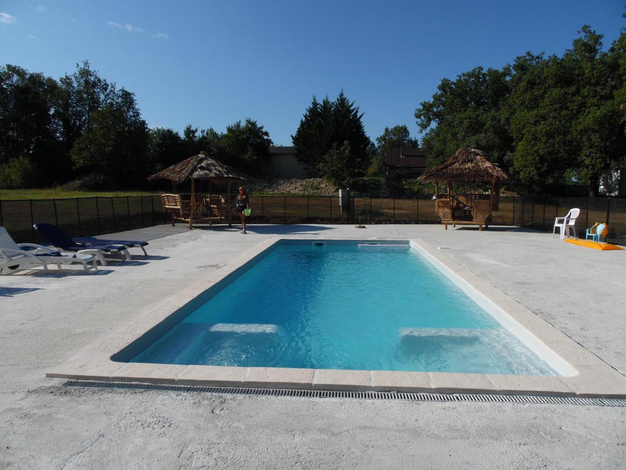 Camping Les Paillotes Payrac Exterior foto